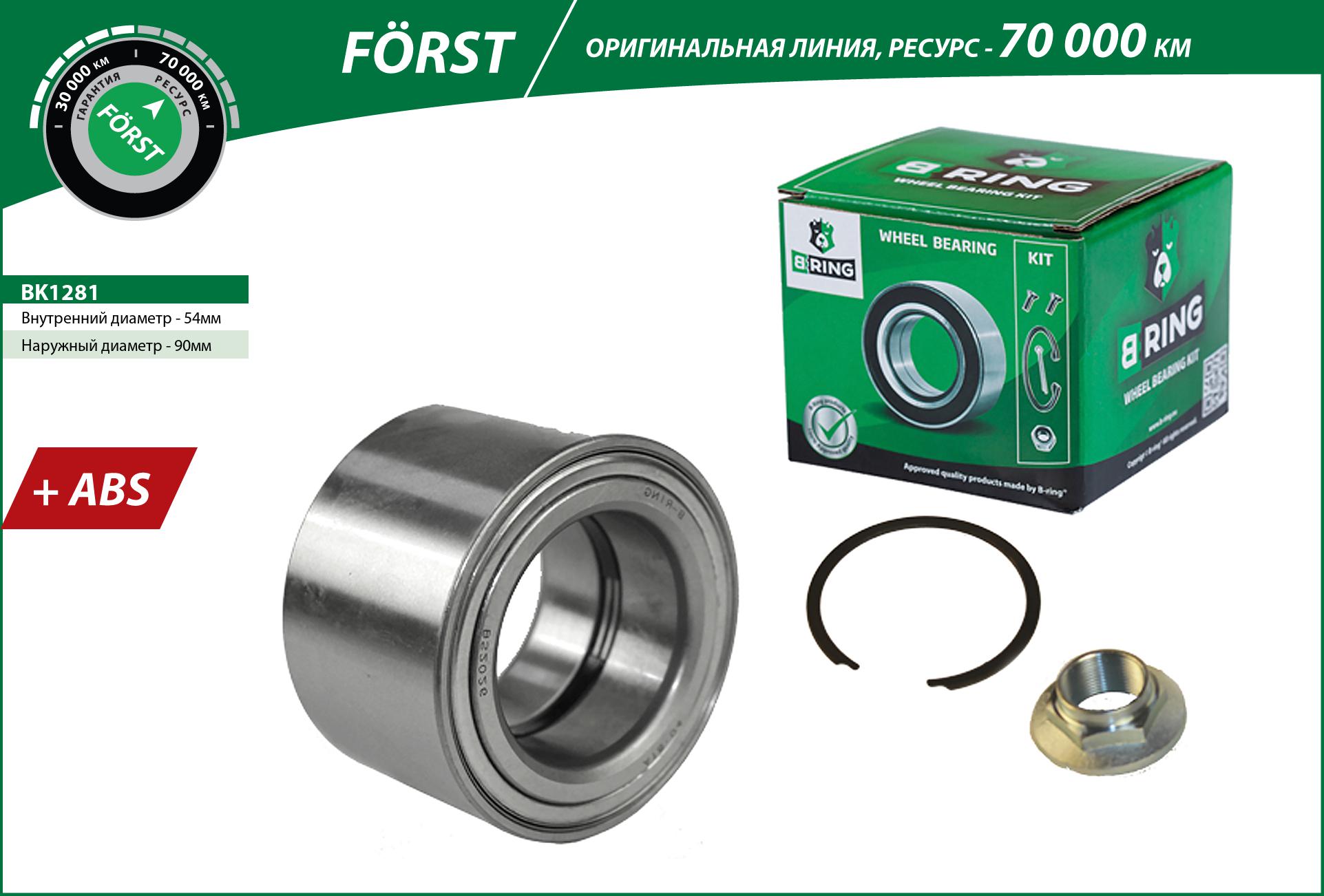 Wheel Bearing Kit (BK1281)