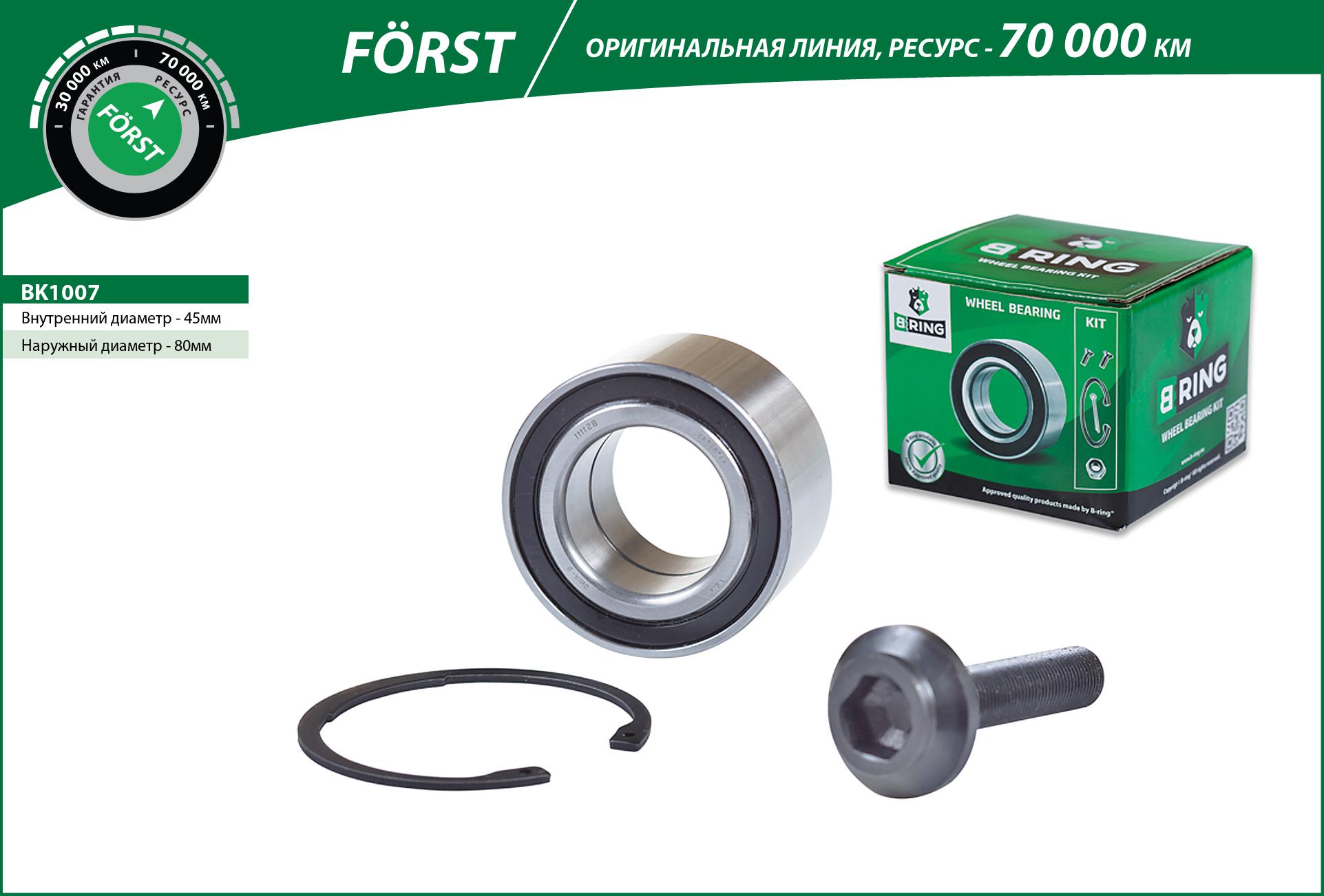 Wheel Bearing Kit (BK1007)