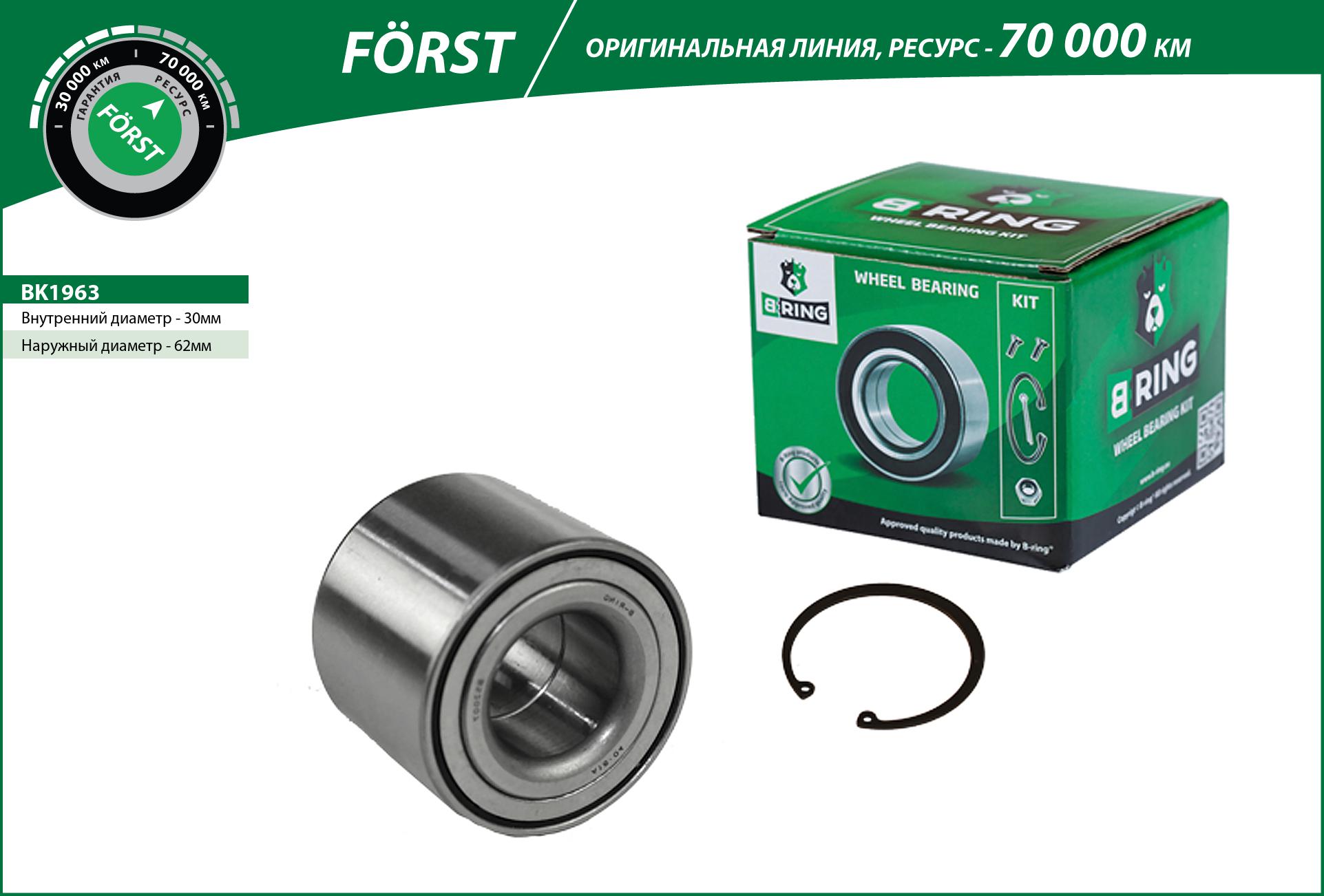 Wheel Bearing Kit (BK1963)