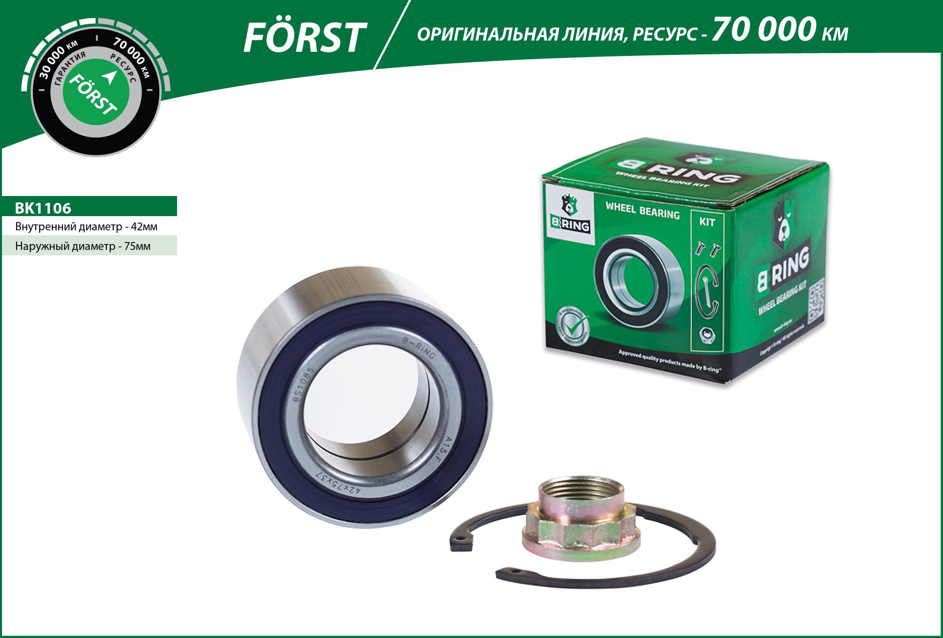 Wheel Bearing Kit (BK1106)