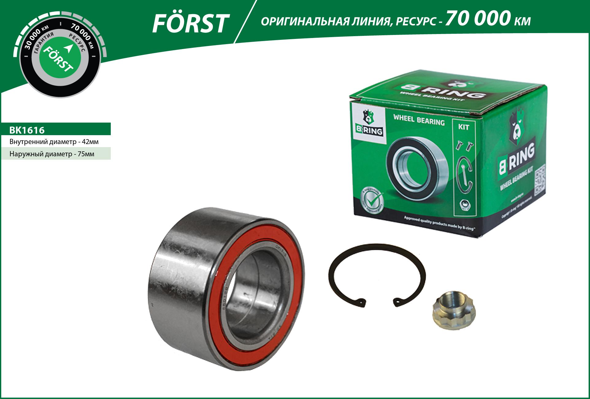 Wheel Bearing Kit (BK1616)