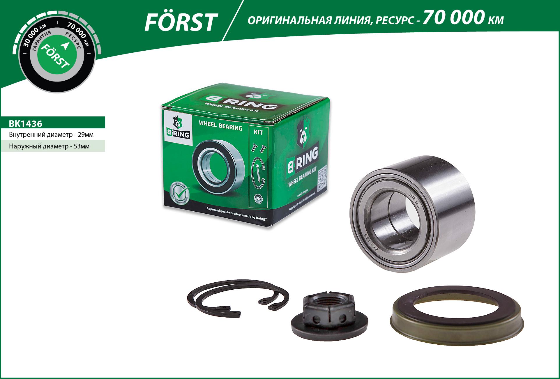 Wheel Bearing Kit (BK1436)