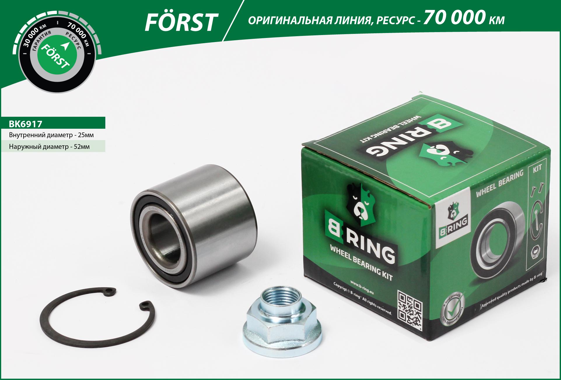 Wheel Bearing Kit (BK6917)