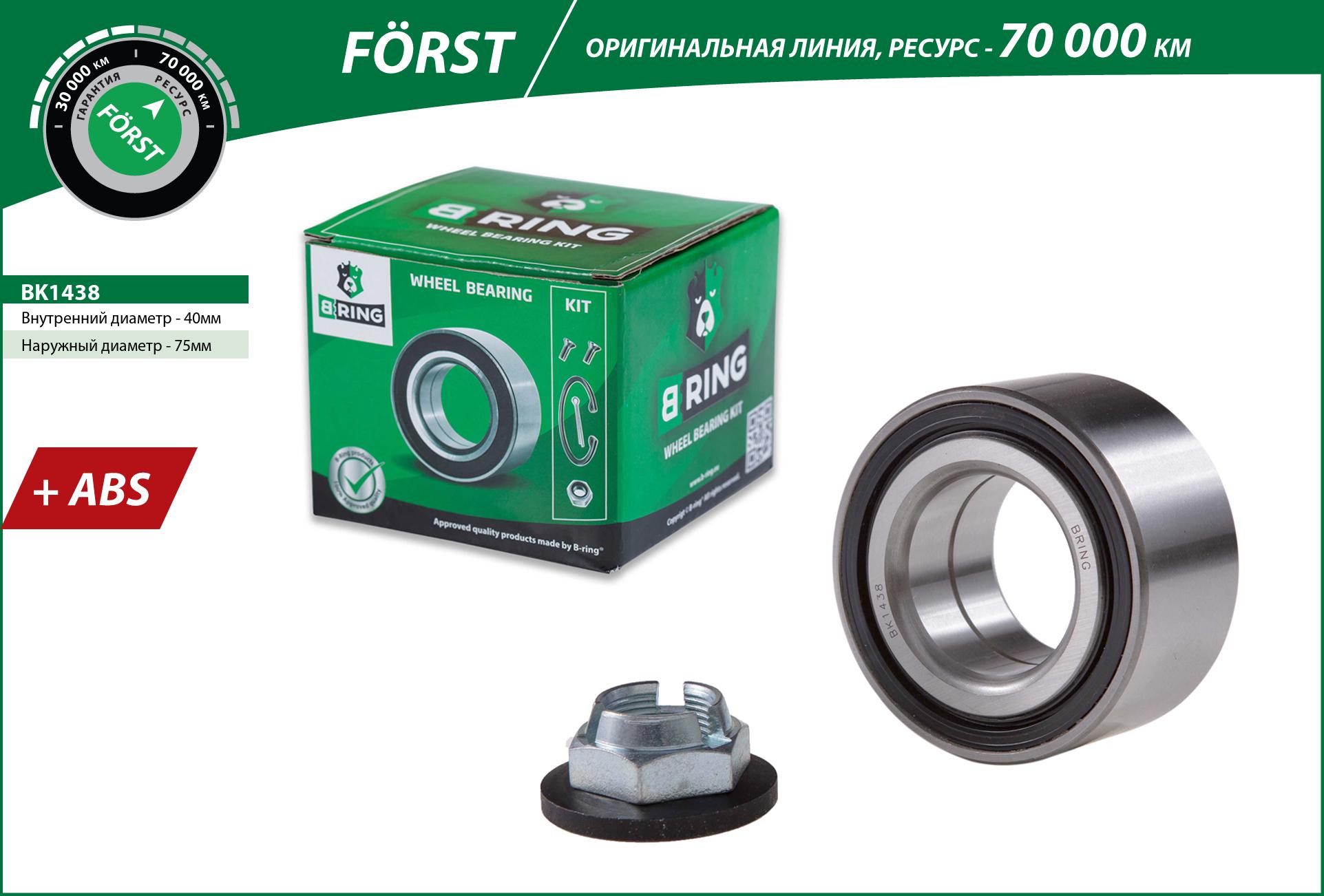 Wheel Bearing Kit (BK1438)