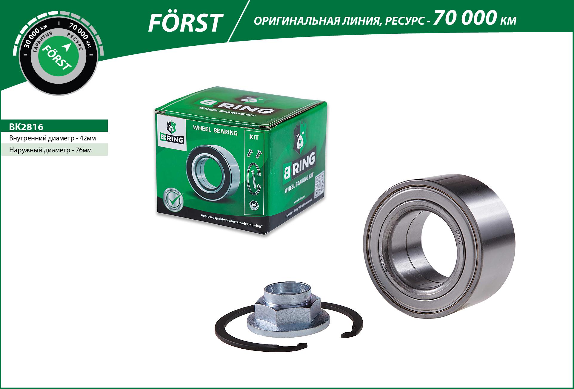 Wheel Bearing Kit (BK2816)