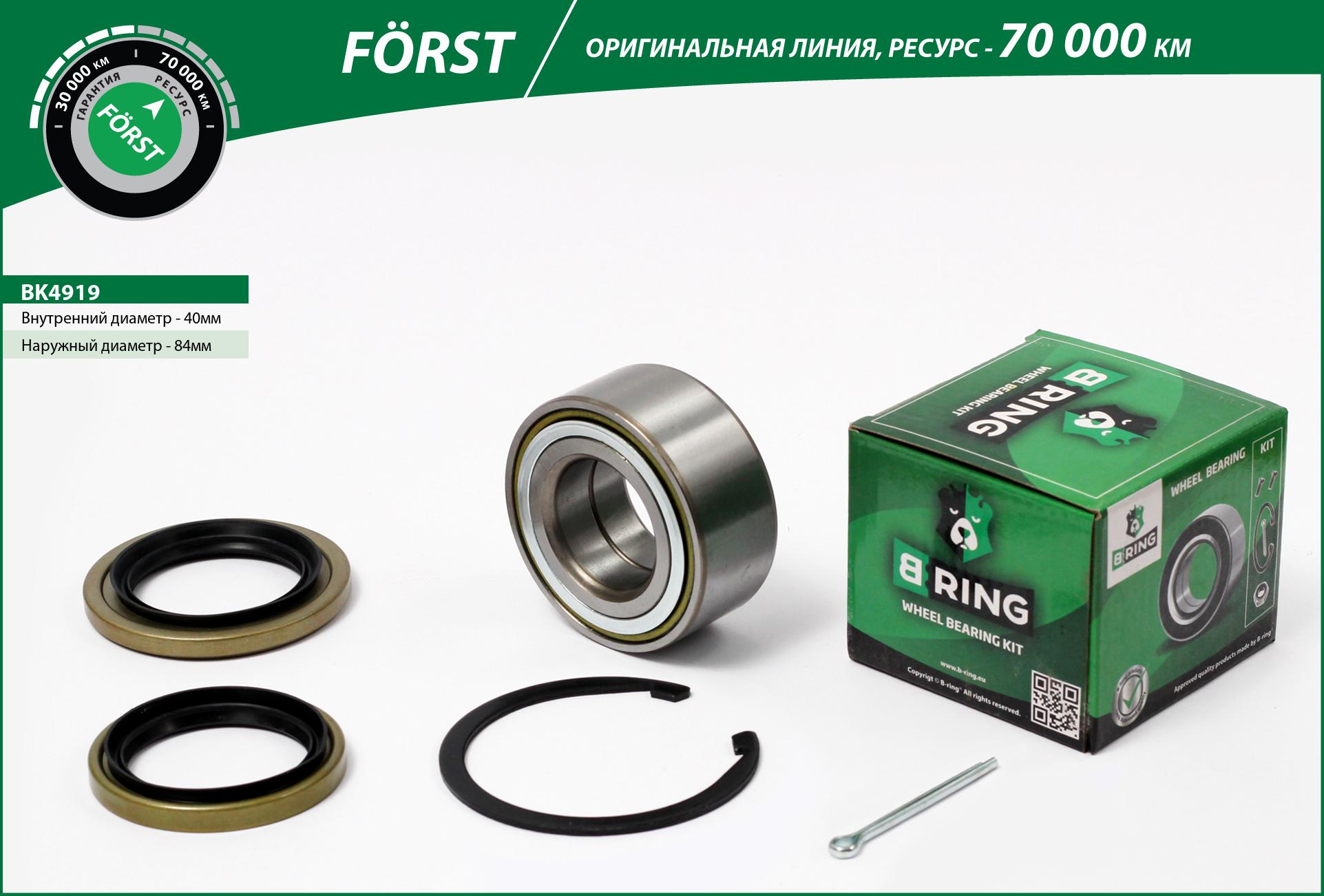 Wheel Bearing Kit (BK4919)