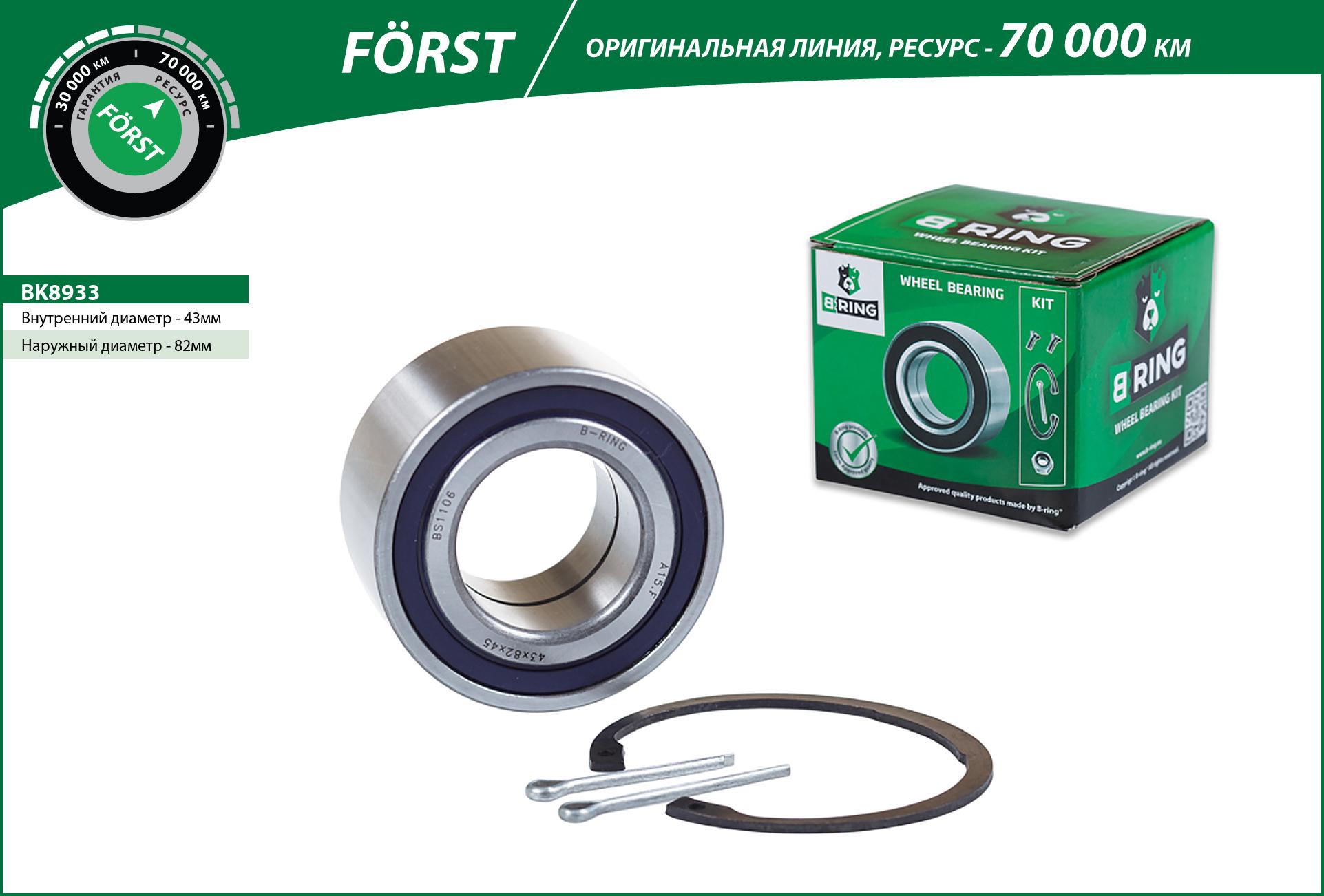 Wheel Bearing Kit (BK8933)