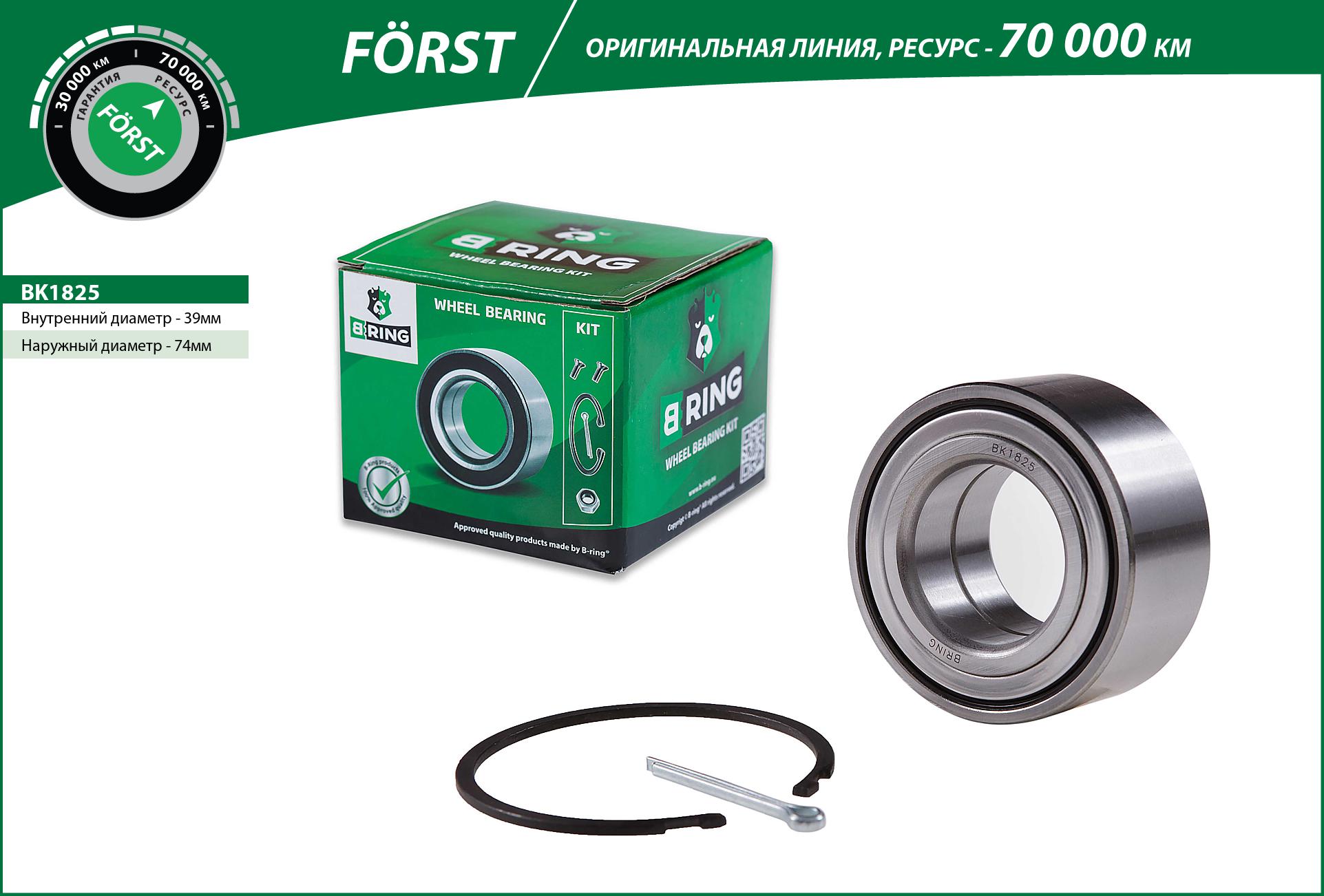 Wheel Bearing Kit (BK1825)