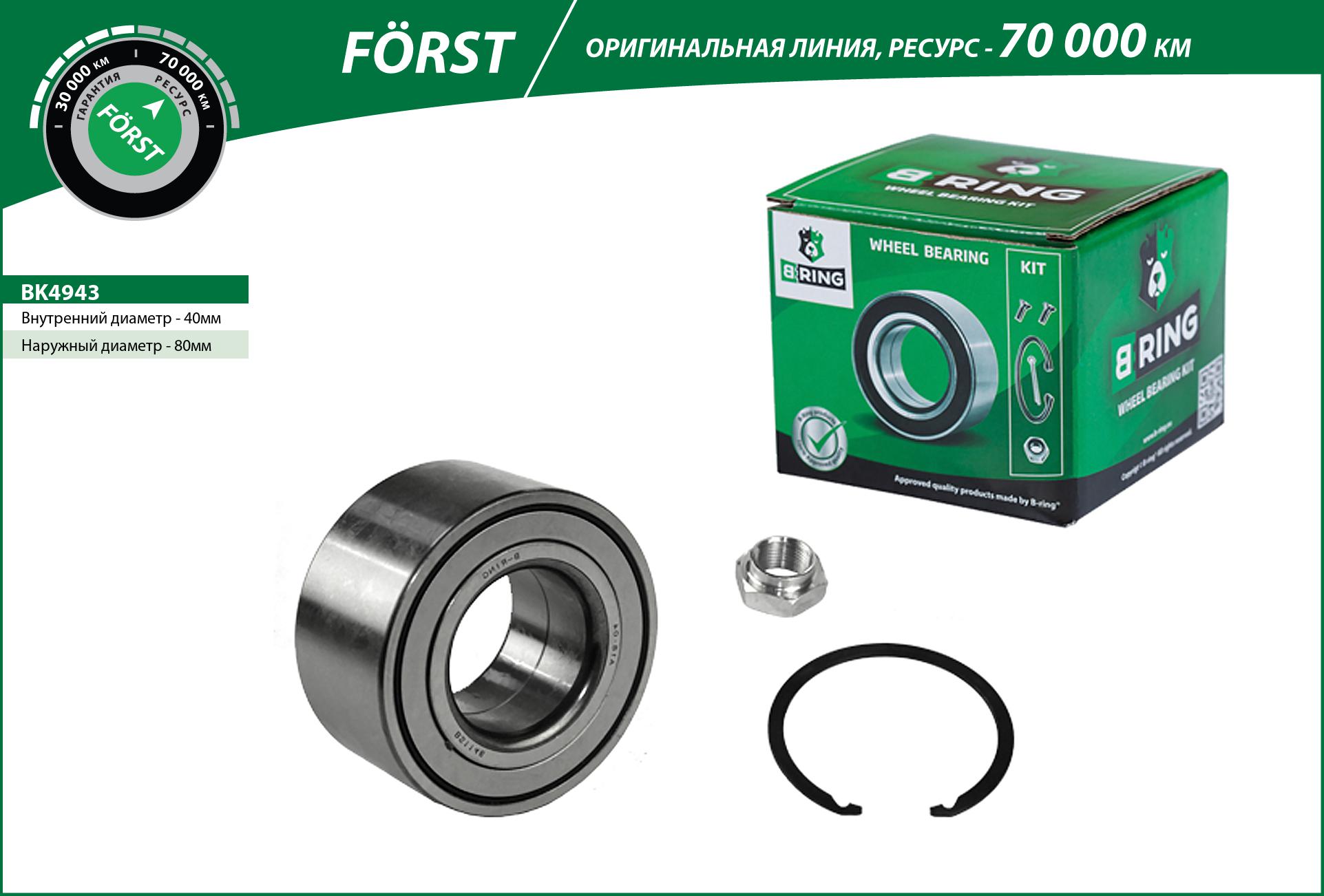Wheel Bearing Kit (BK4943)