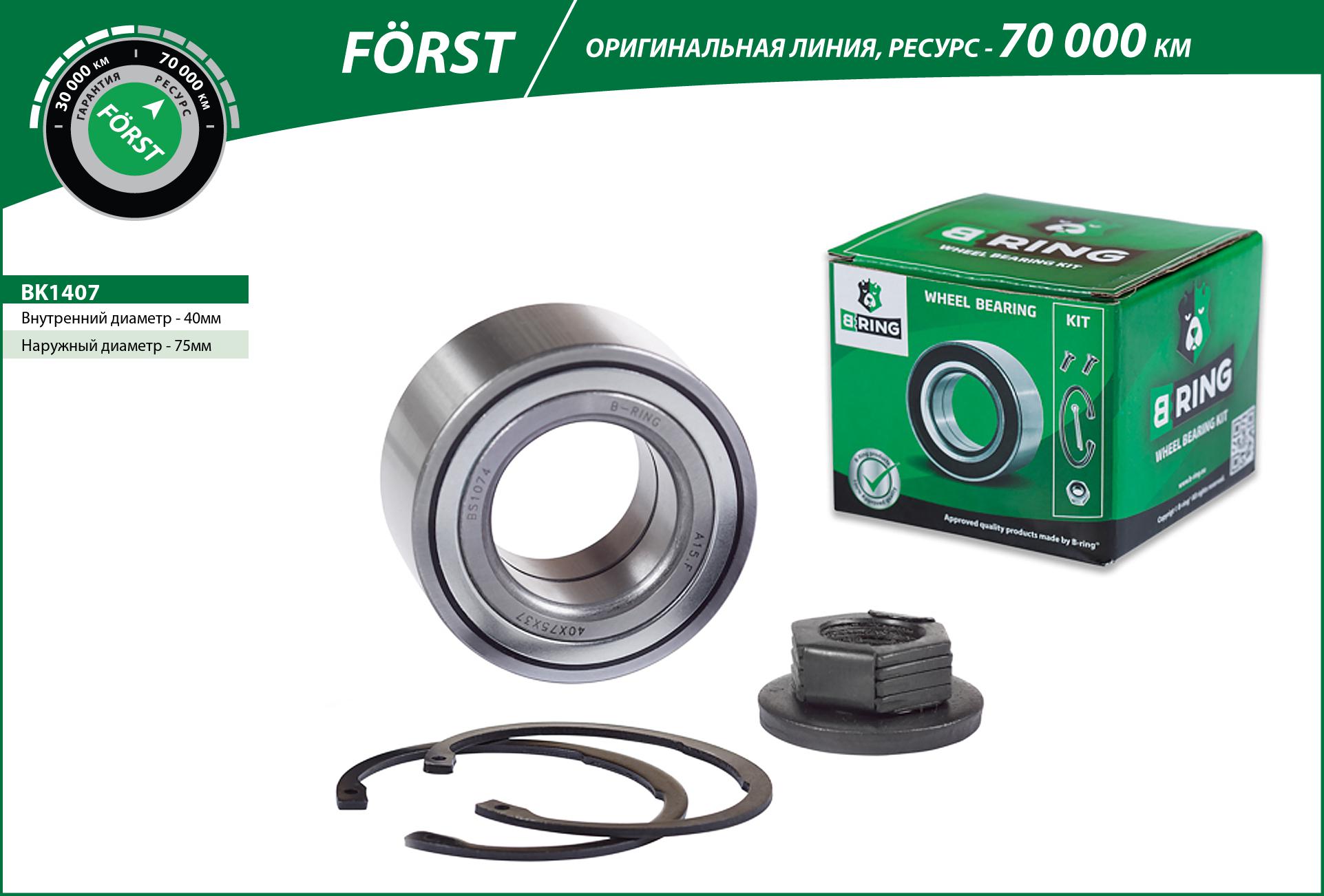 Wheel Bearing Kit (BK1407)