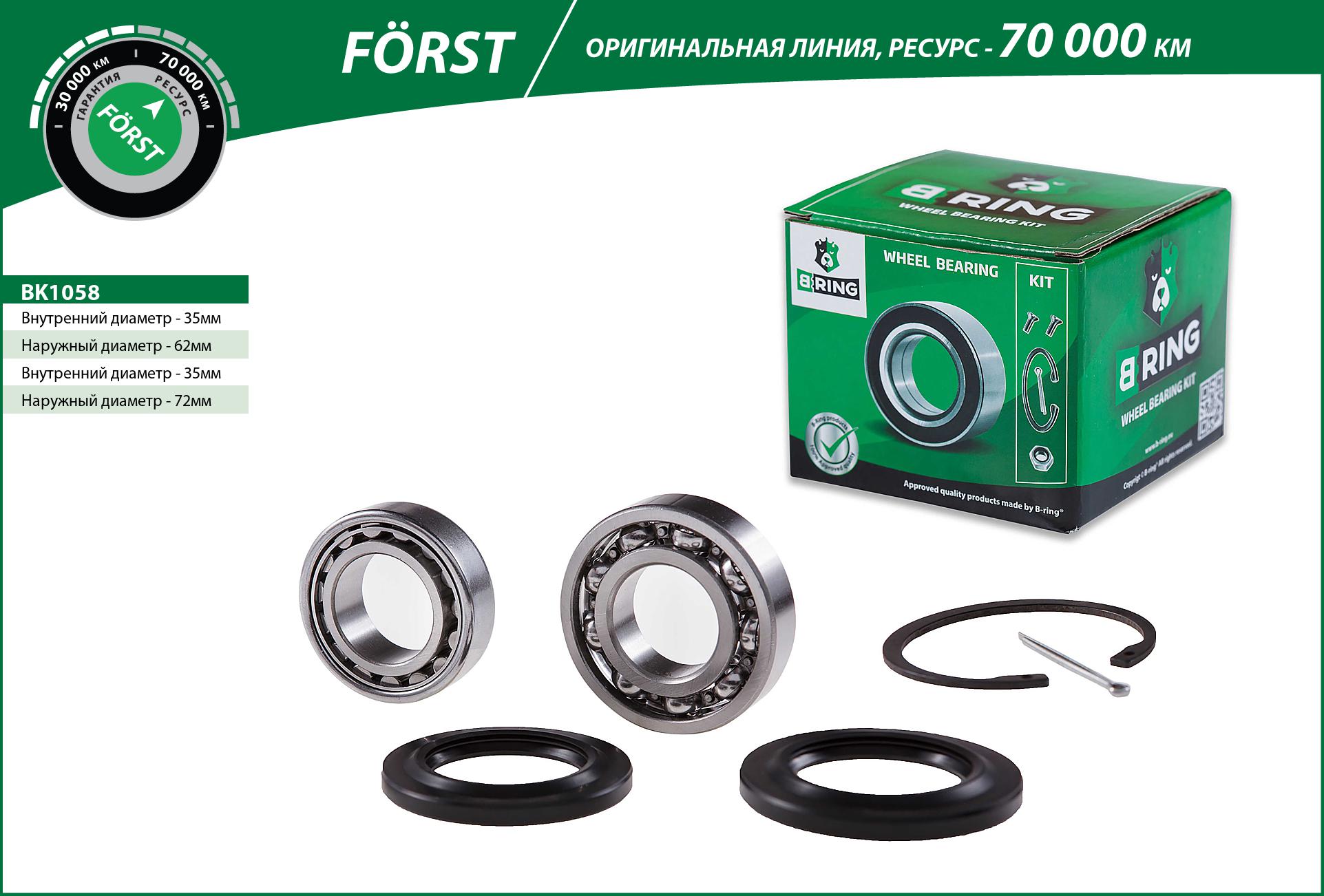 Wheel Bearing Kit (BK1058)