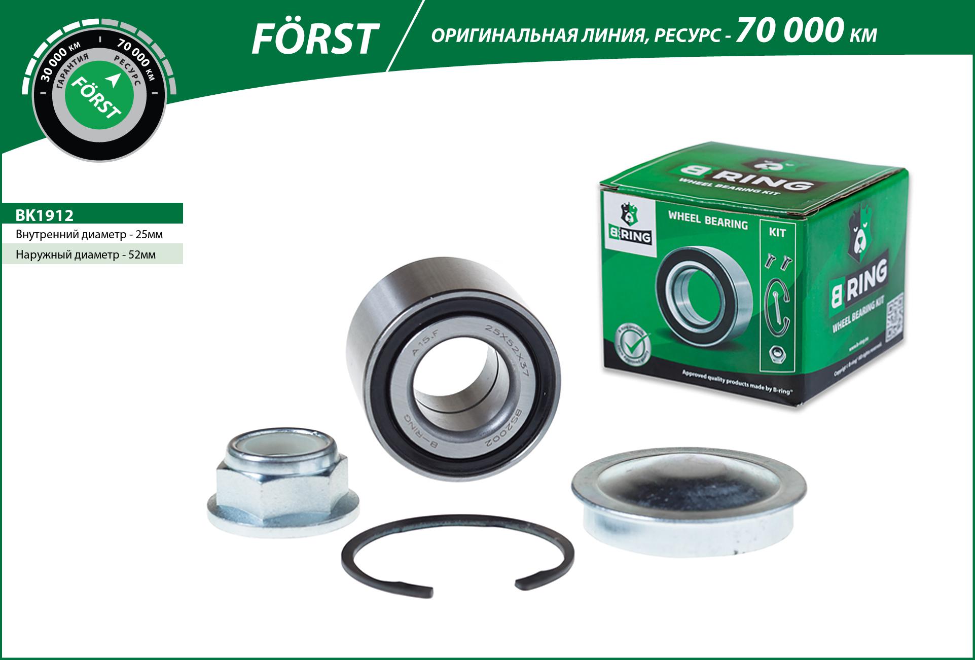 Wheel Bearing Kit (BK1912)