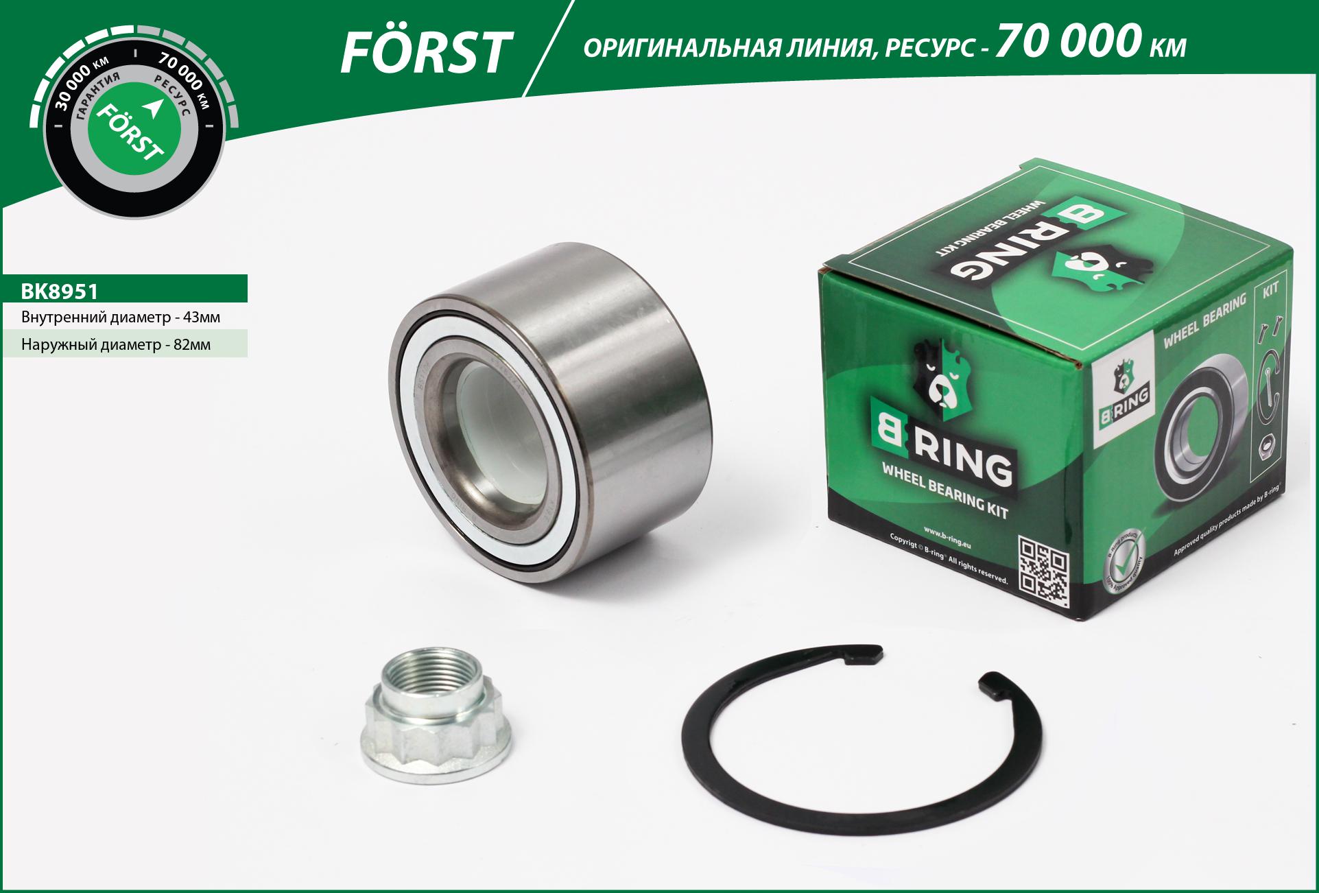 Wheel Bearing Kit (BK8951)