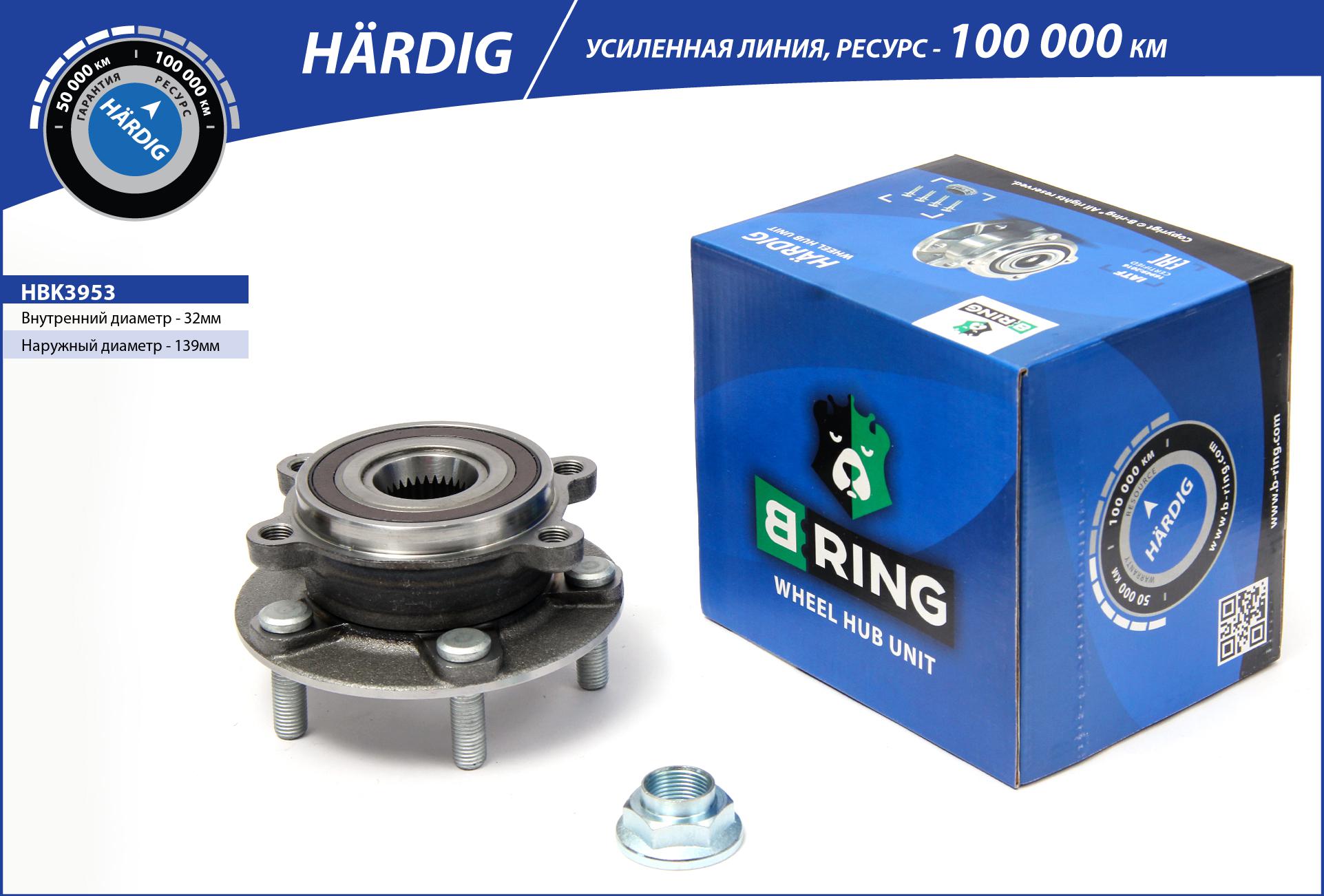 Wheel Hub (HBK3953)