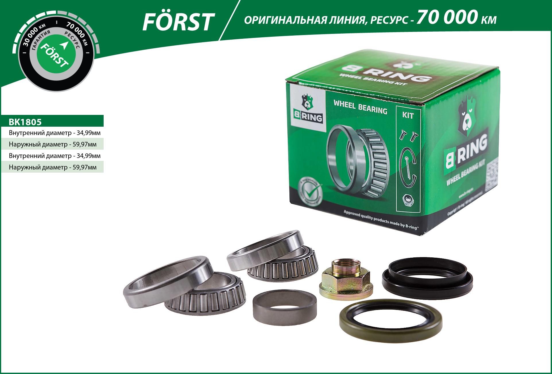 Wheel Bearing Kit (BK1805)