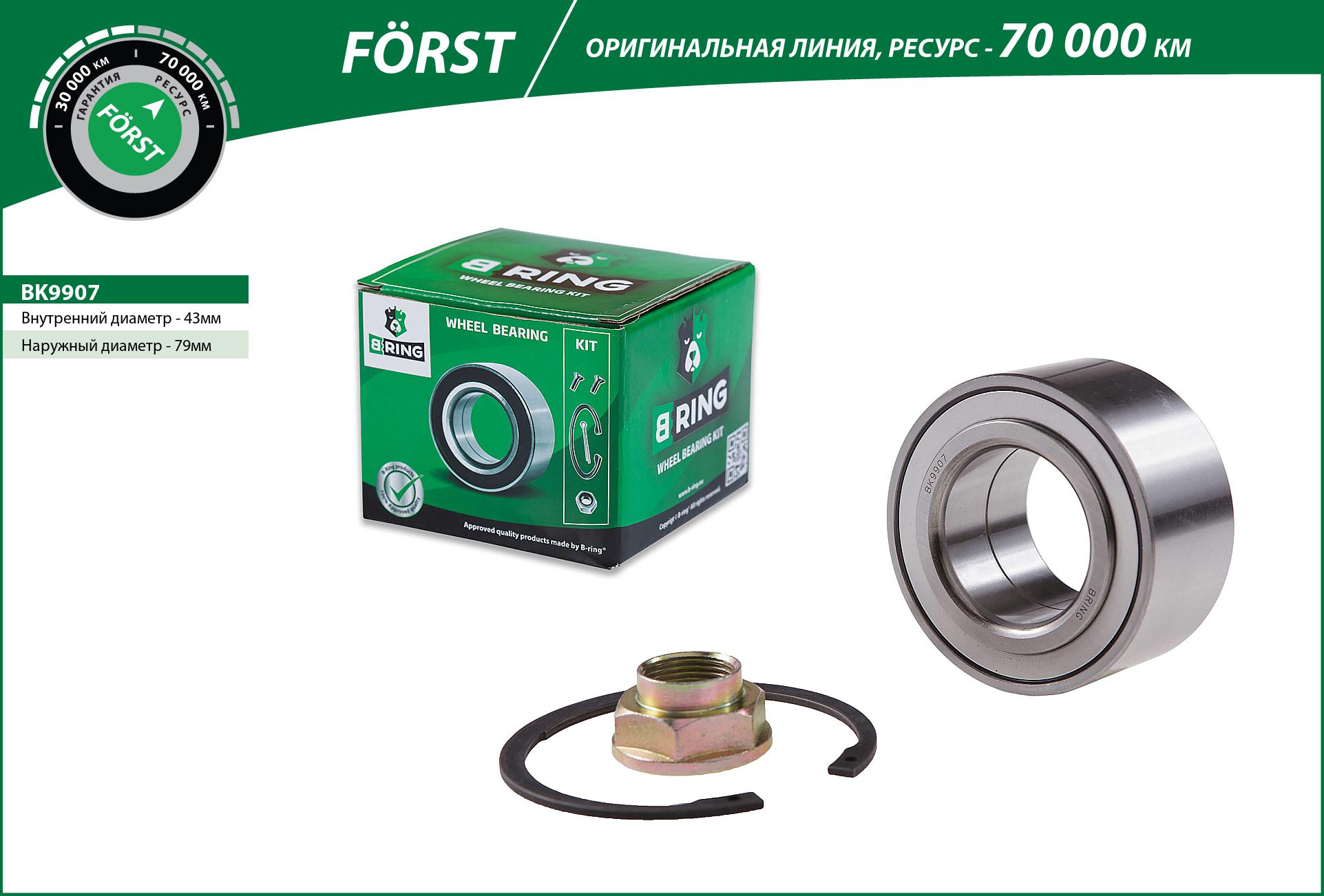 Wheel Bearing Kit (BK9907)