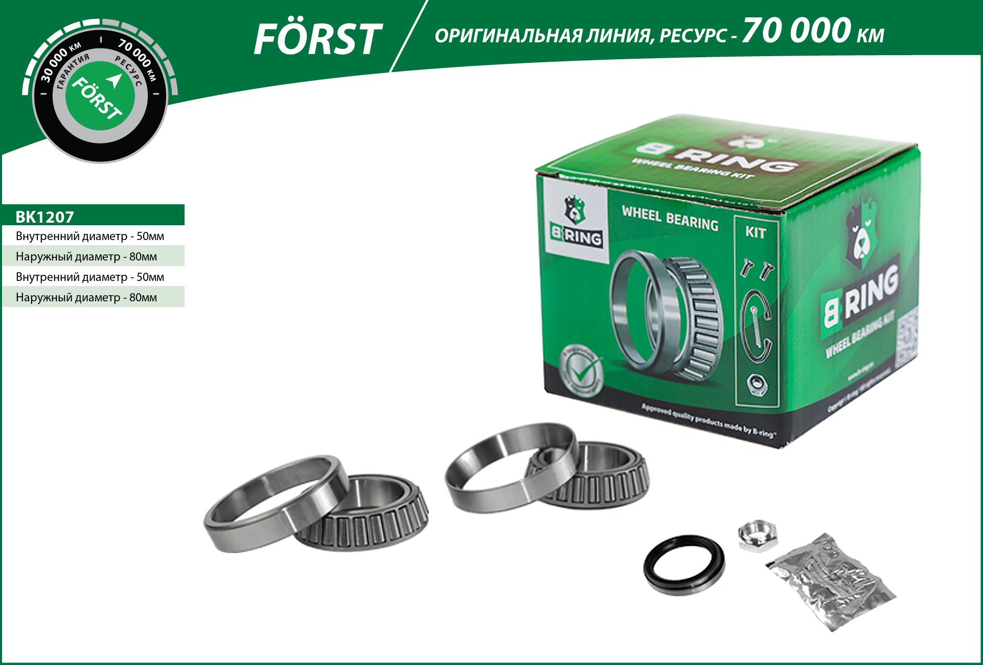 Wheel Bearing Kit (BK1207)
