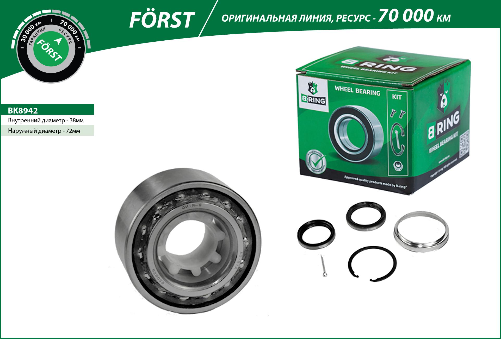 Wheel Bearing Kit (BK8942)