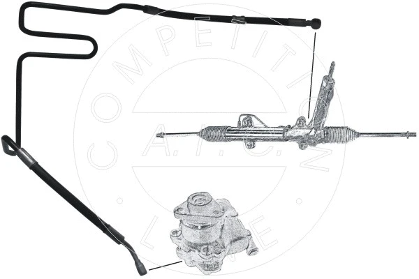 Hydraulic Hose, steering (54994)