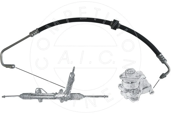 Hydraulic Hose, steering (54945)