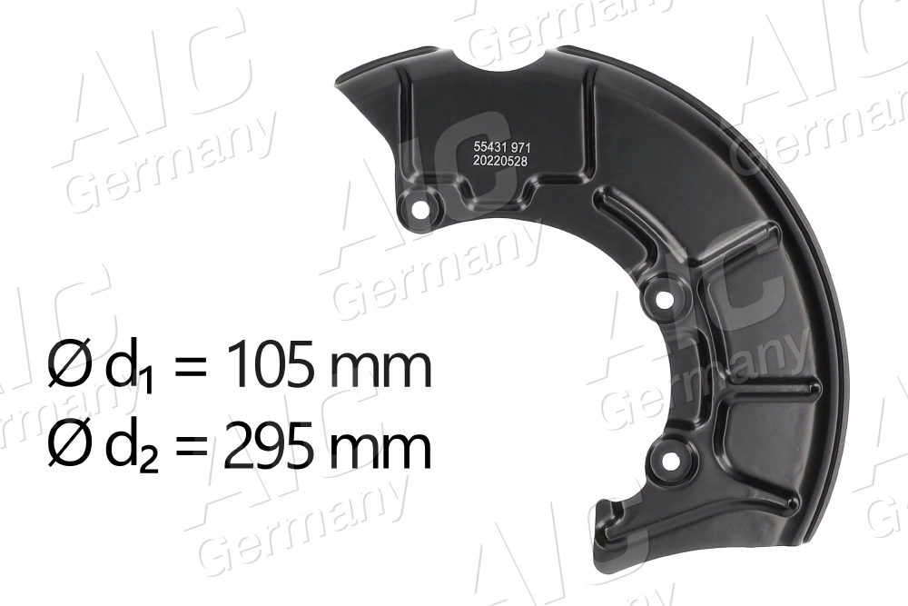 Splash Guard, brake disc (55431)
