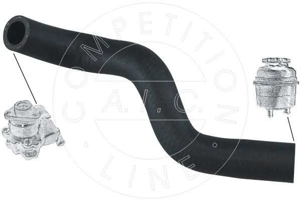 Hydraulic Hose, steering (57172)