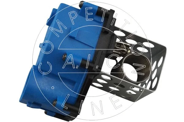 Series resistor, electric motor (radiator fan)