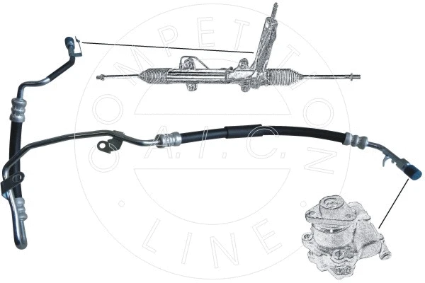 Hydraulic Hose, steering (55927)