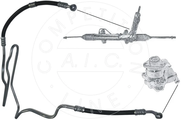 Hydraulic Hose, steering (54949)