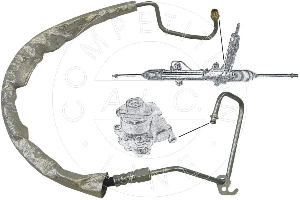 Hydraulic Hose, steering (57176)