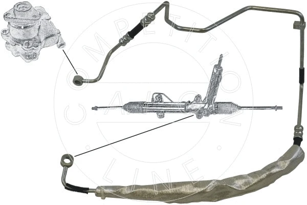 Hydraulic Hose, steering (57192)