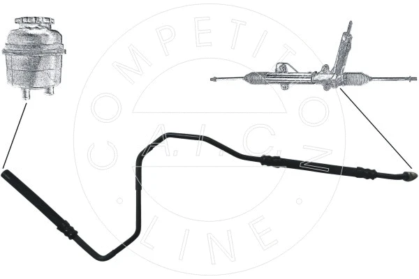 Hydraulic Hose, steering (54955)