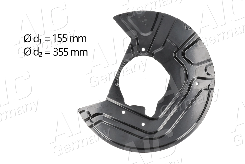 Splash Guard, brake disc (55908)