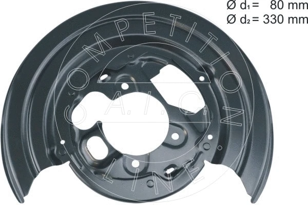 Splash Guard, brake disc (57838)
