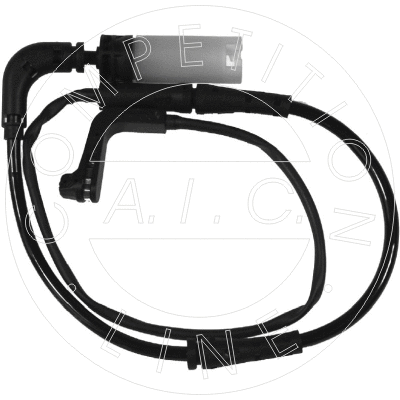 Warning Contact, brake pad wear (53941)