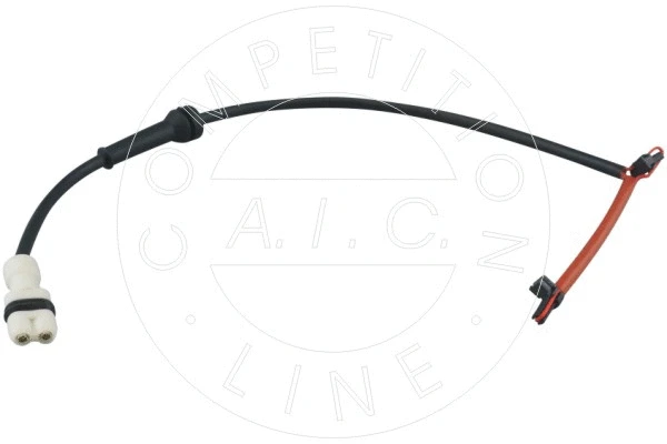 Warning Contact, brake pad wear