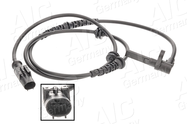 Sensor, wheel speed