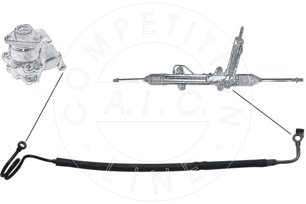 Hydraulic Hose, steering (54997)