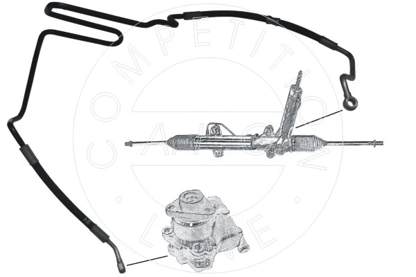 Hydraulic Hose, steering (54995)