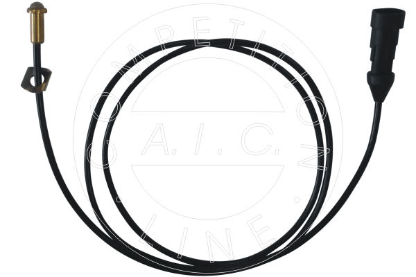 Warning Contact, brake pad wear (53947)