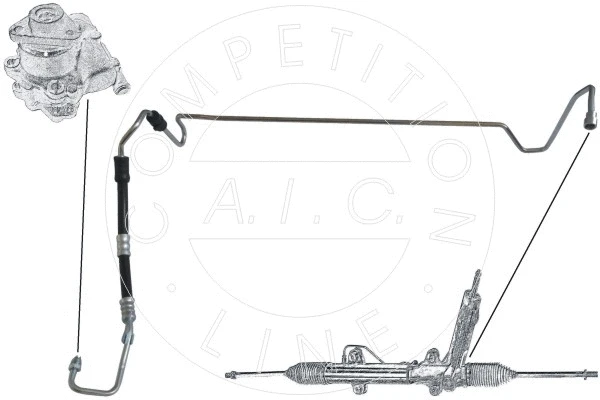Hydraulic Hose, steering (54946)