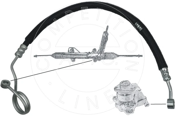 Hydraulic Hose, steering (57671)