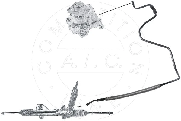 Hydraulic Hose, steering (54996)