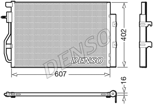 Condenser, air conditioning (DCN15008)