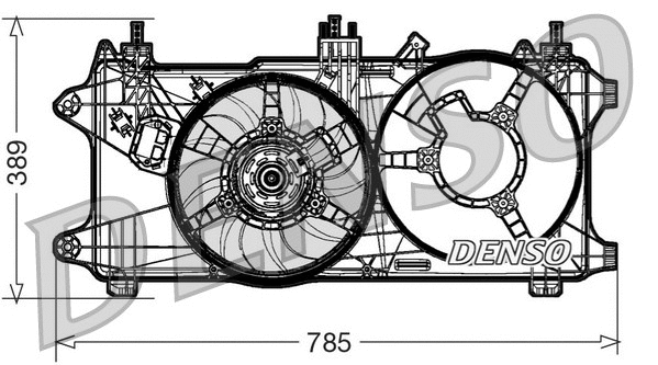 Fan, engine cooling (DER09084)