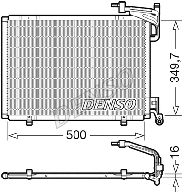 Condenser, air conditioning (DCN10055)