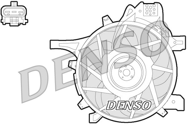 Fan, engine cooling (DER20012)