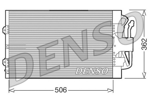 Condenser, air conditioning (DCN10004)