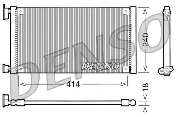 Condenser, air conditioning (DCN09120)