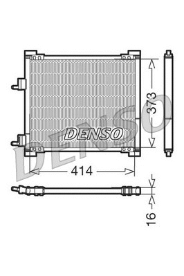 Condenser, air conditioning (DCN10015)